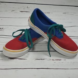 Van's kids size 2 primary colors